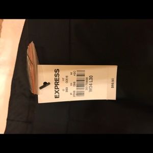 Men's casual black pants