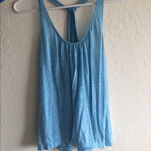 Cross back tank top