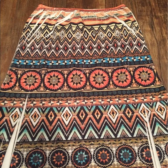 Aztec skirt 28 festival aztec sublimation Boho - Picture 2 of 2
