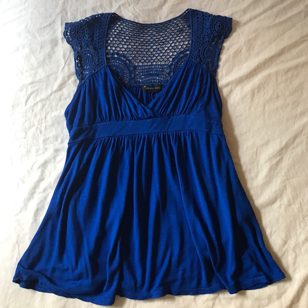 Beautiful Royal Blue Top