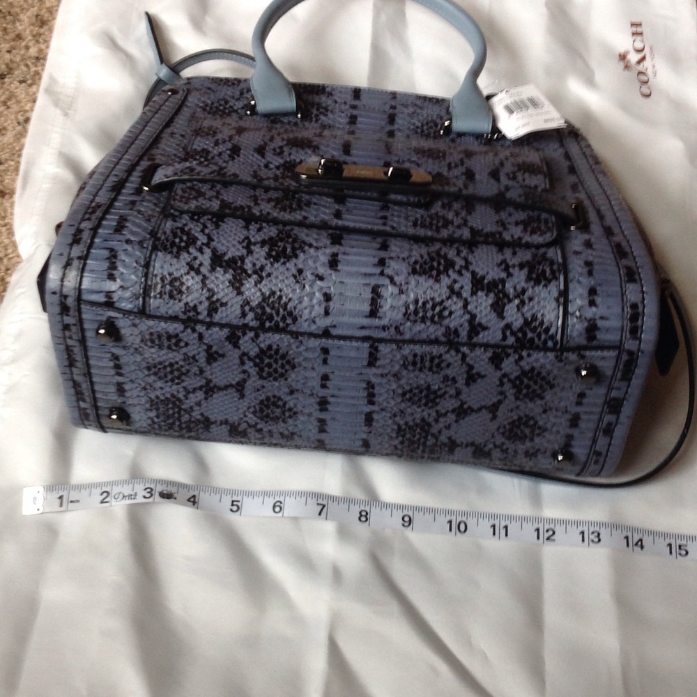 NWT Coach Swagger Frame Satchel - Picture 5 of 6