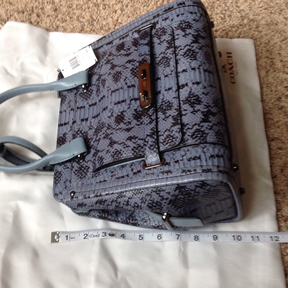 NWT Coach Swagger Frame Satchel - Picture 6 of 6