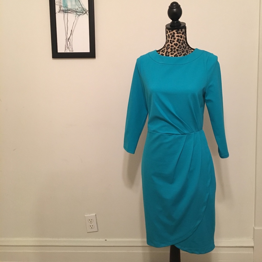 The Limited Turquoise Dress
