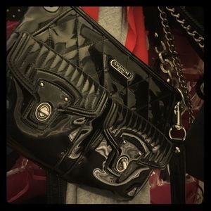 Black Coach purse used