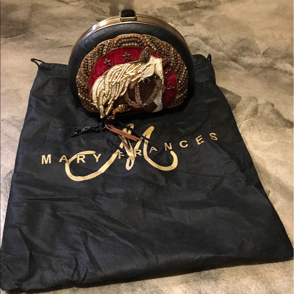 Mary Frances horse clutch