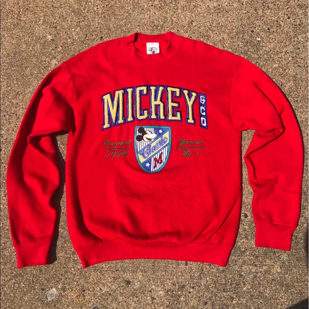 Vintage 1984 Mickey&Co Crewneck