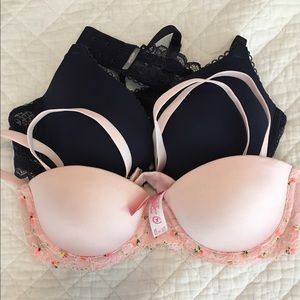 VS and Aerie Bras