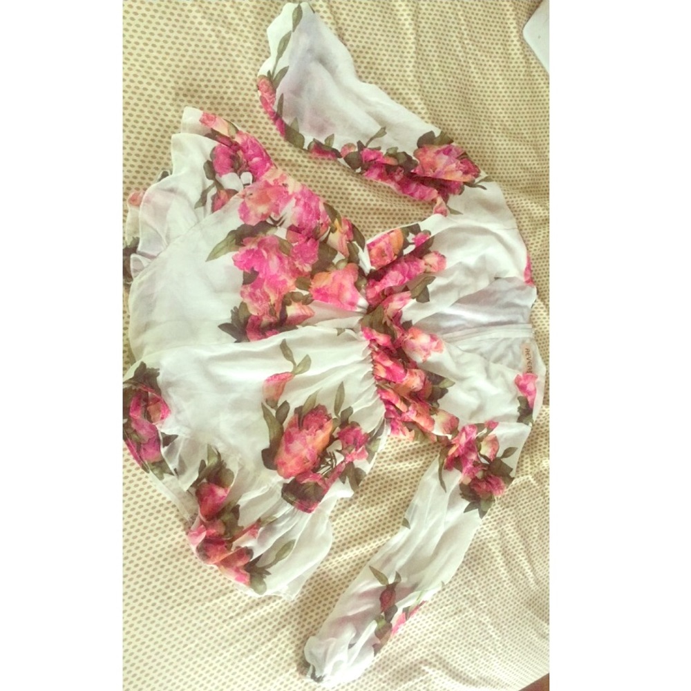Nasty Gal floral fun Playsuit