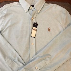 Long Sleeved cotton mesh Polo