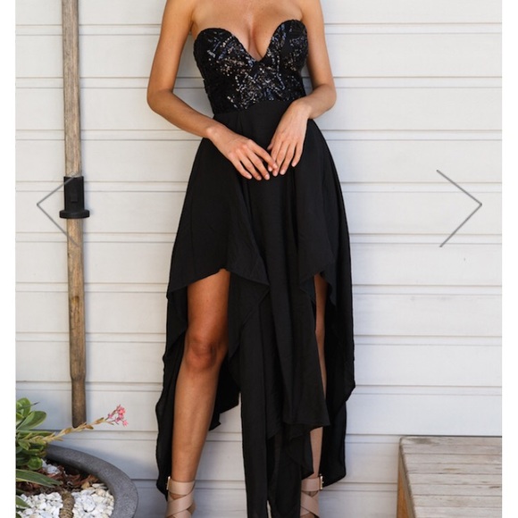 Black formal dress - Picture 3 of 4