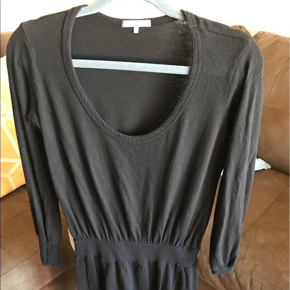 James Perse black dress