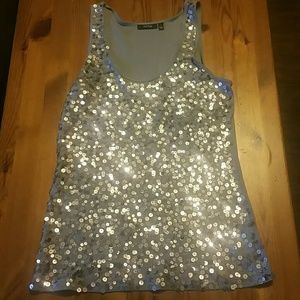 Tank top Large with sequins