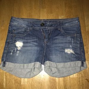 Candies Cut Off Jean Shorts