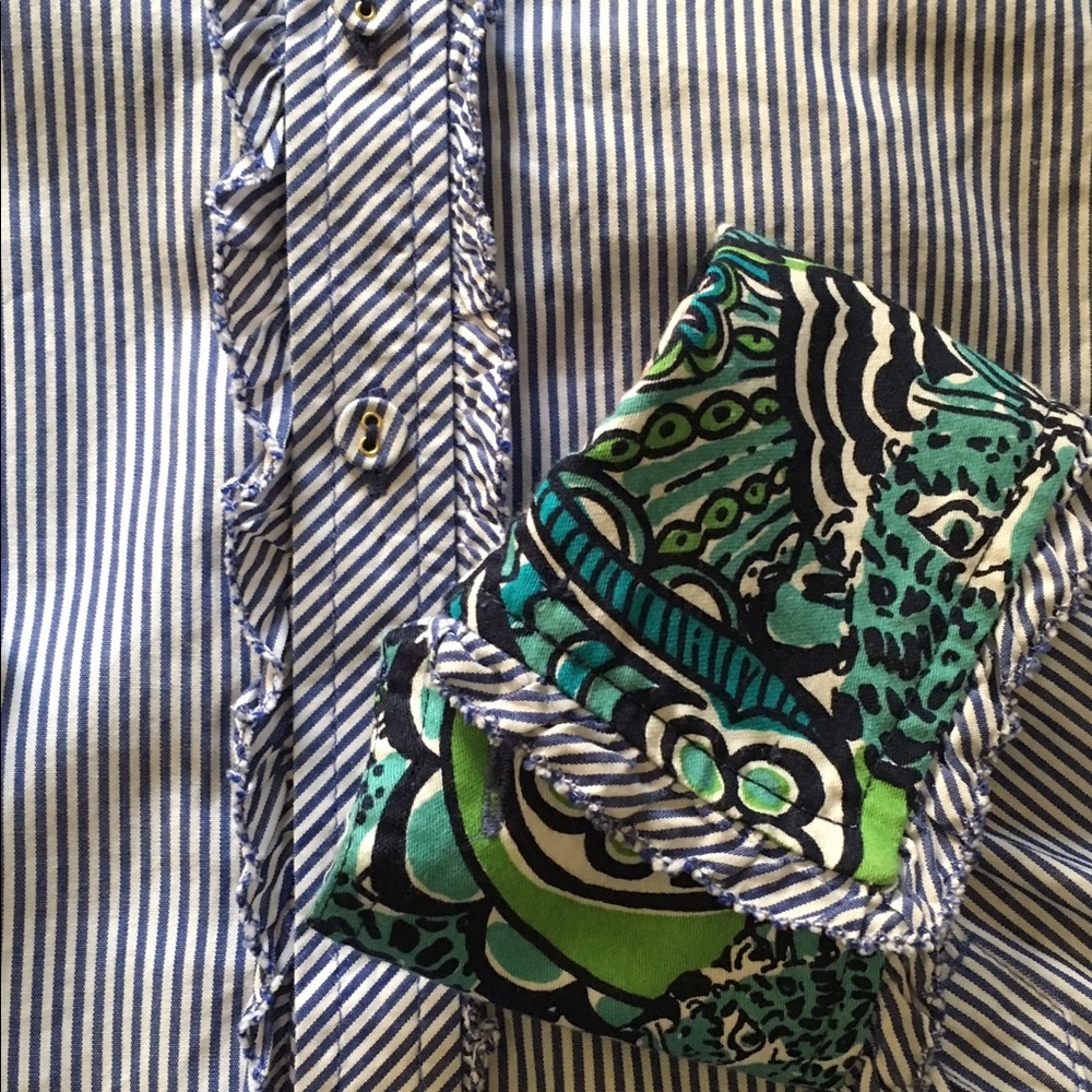 Like New Lilly Pulitzer Button Down