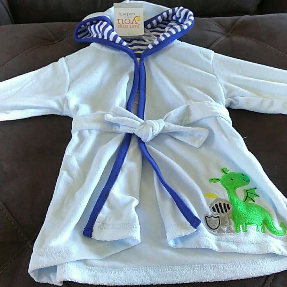 Nwt Baby boy robe