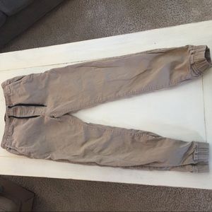 American eagle khaki joggers