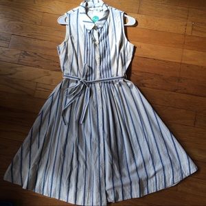 Boden sleeveless shirt dress