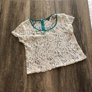 🚫Not for sale🚫 White Lace Top