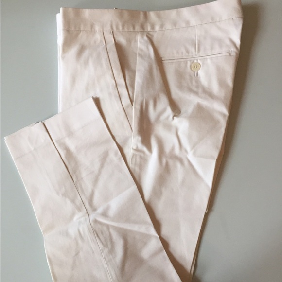 Joseph Cropped white trousers. Fitted. Size 4 - Picture 3 of 8