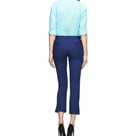 Joseph Cropped white trousers. Fitted. Size 4 - Picture 2 of 8