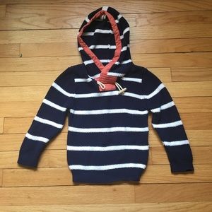 Navy Cable Knit Sweater by Egg