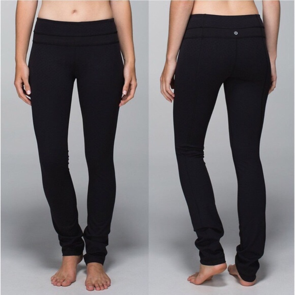 lululemon Skinny Groove Pants, Black