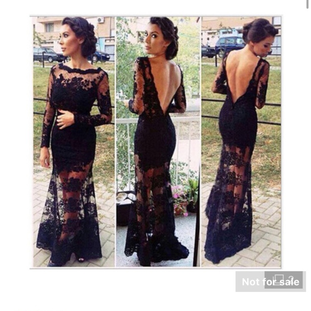 Black Lace Dress