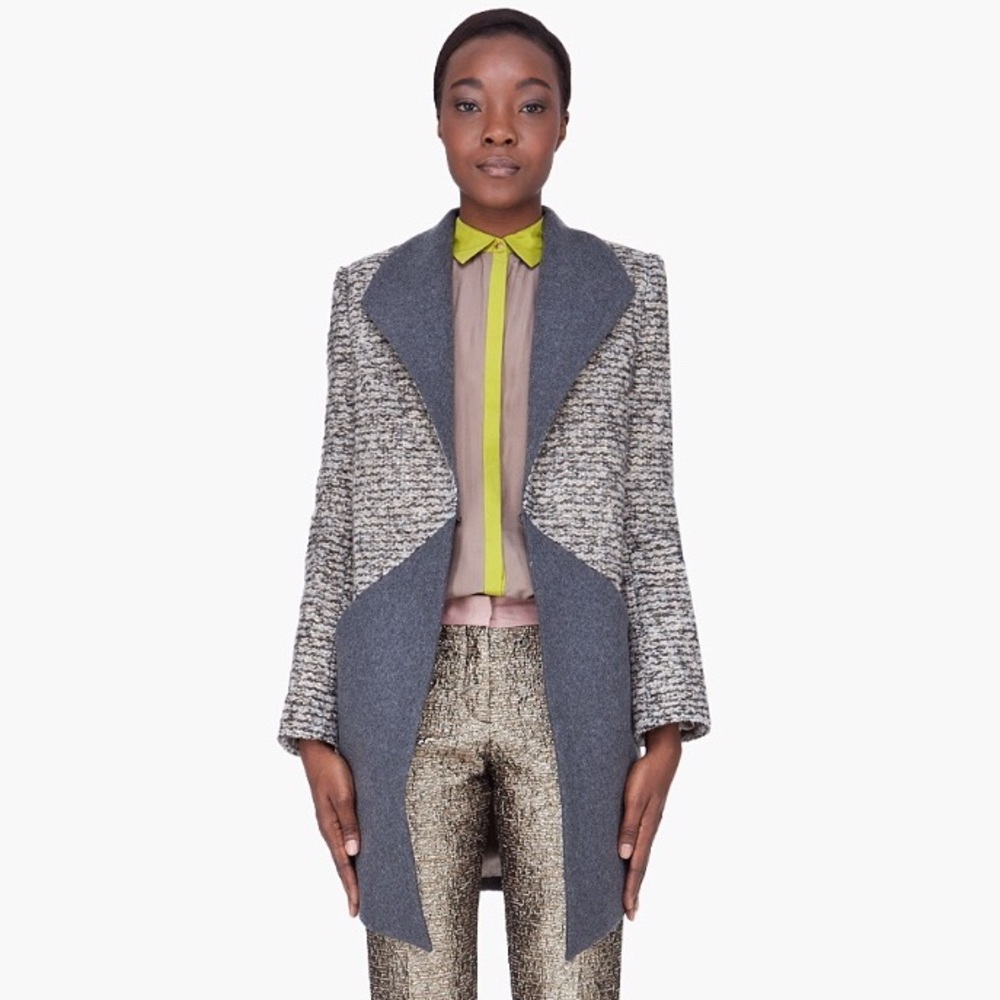 Matthew Williamson Tweed Panel Coat