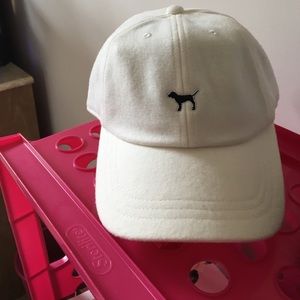 PINK Baseball Cap (White)