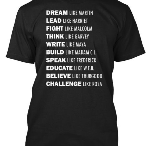 Dream Like Martin - Challenge Like Rosa T-Shirt - Picture 4 of 4