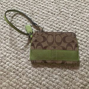 Coach wristlet