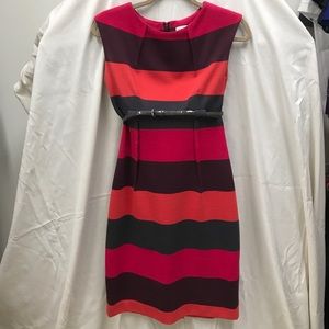 Colorful Calvin Klein dress