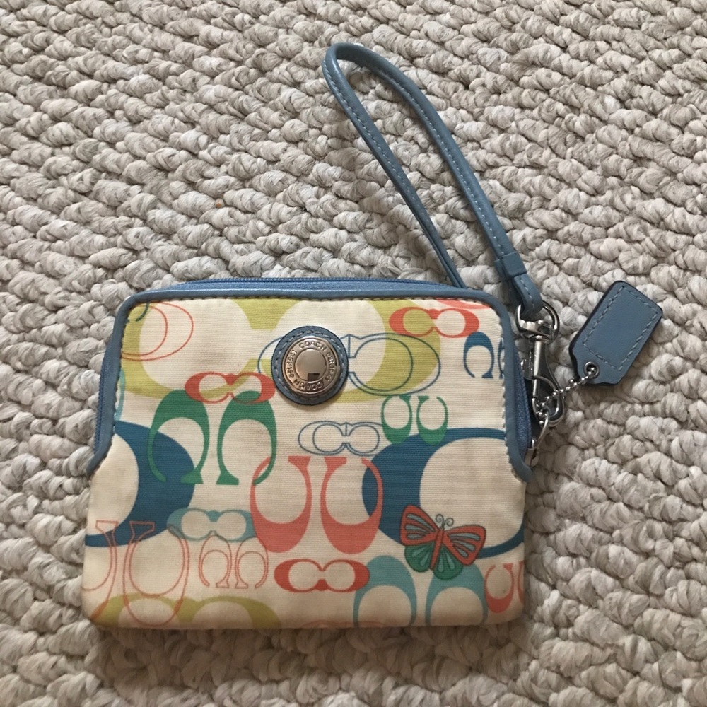 Coach wristlet