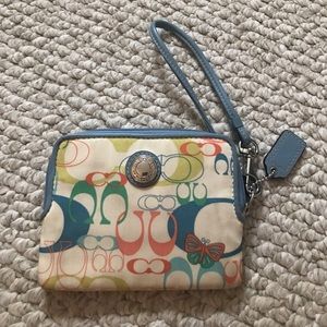 Coach wristlet