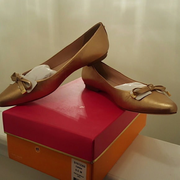 NIB! AUTH KATE SPADE EMMA FLATS - Picture 6 of 8