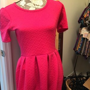 Hot pink Amelia Dress LuLaRoe