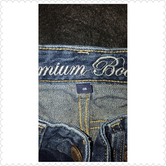 GAP Premium Bootcut Jeans Sz 0 - Picture 3 of 6