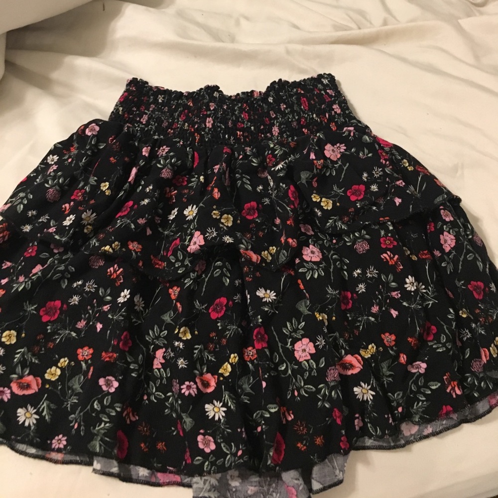 Flowery flow skirt