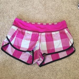 Lululemon speed shorts size 8