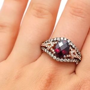 LeVian rhodalite garnet ring
