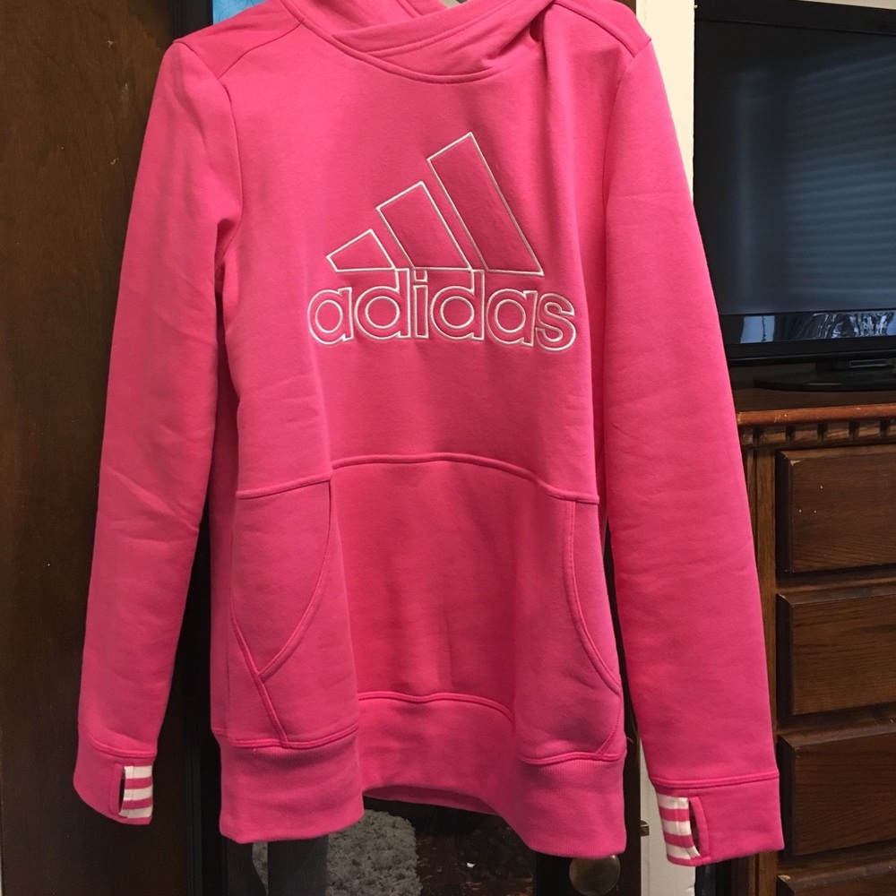 Pink Adidas Sweatshirt