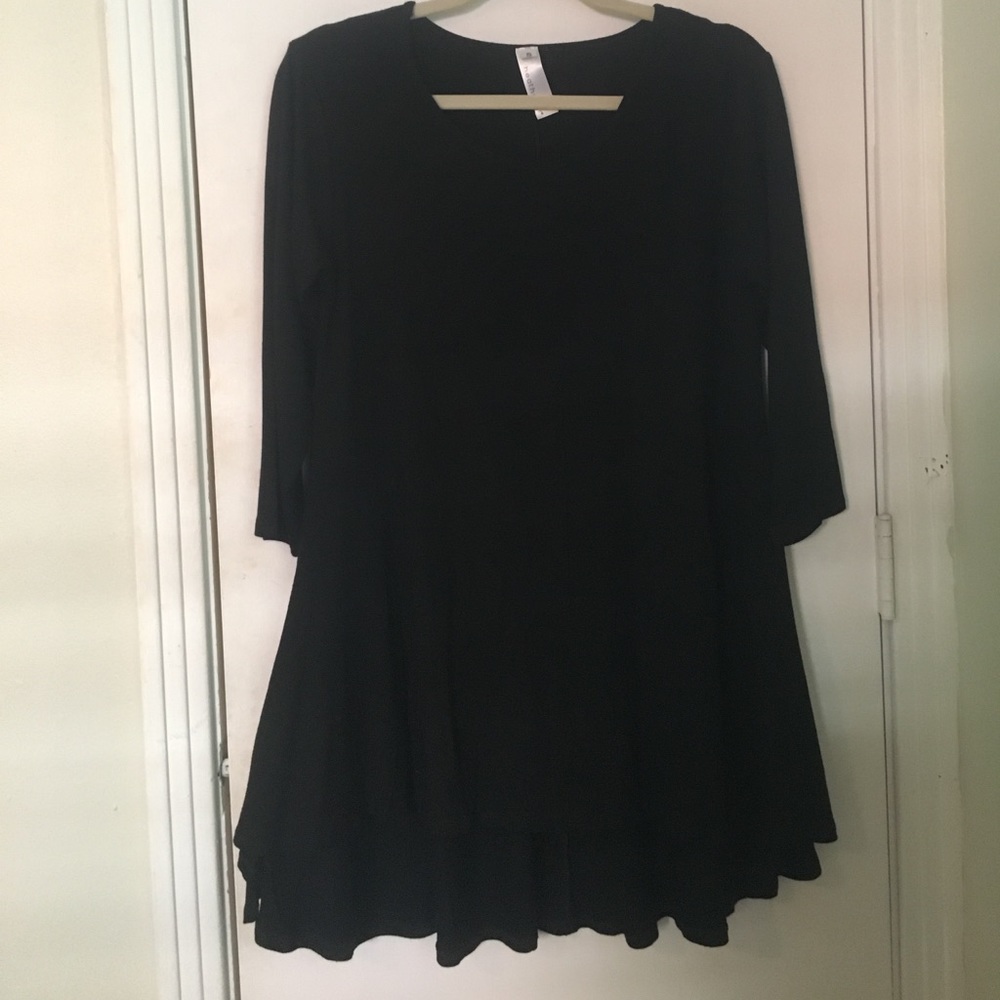 Black t shirt mini dress