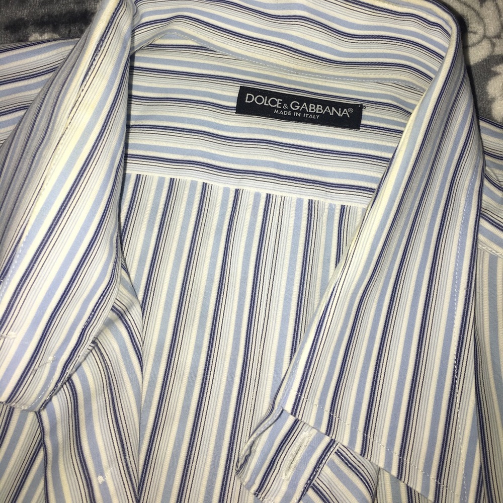 Dolce and gabbana men's dress shirt