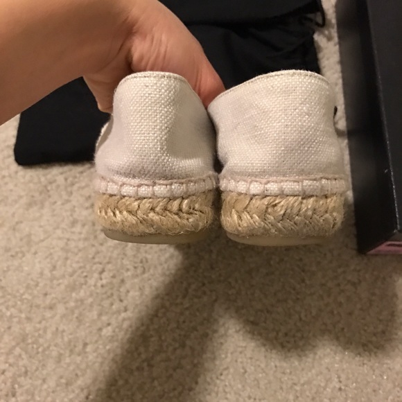 ***SOLD***Chanel espadrilles canvas beige/black - Picture 5 of 5