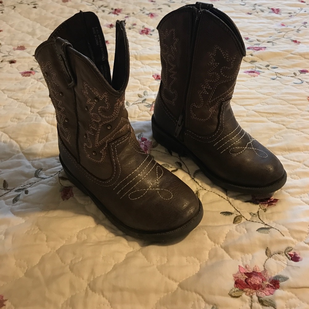 Cowgirl boots.