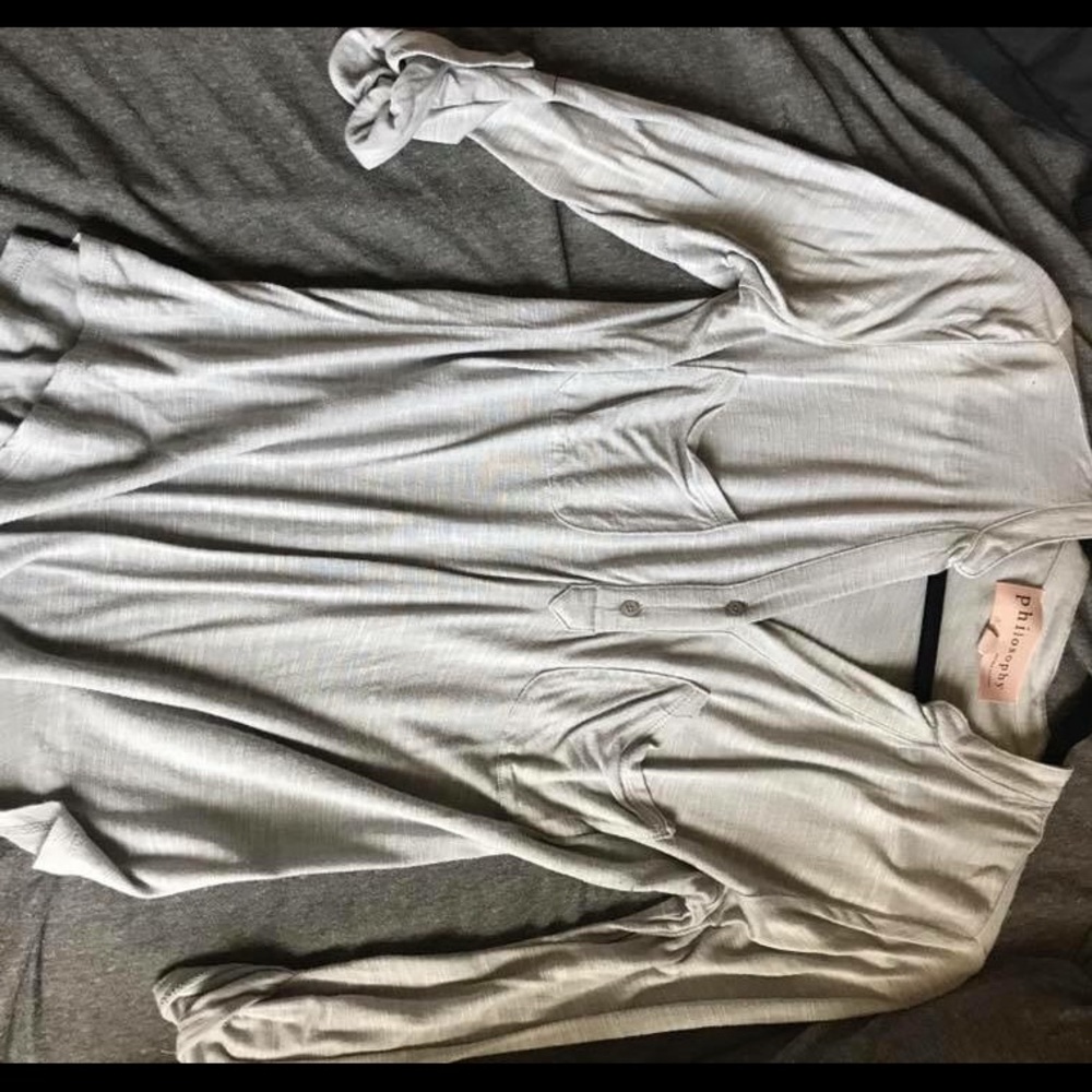 Grey Philosophy shirt