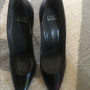 Stuart Weitzman holographic heels