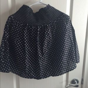 Polka dot H and M skirt