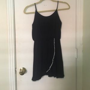 Navy blue mini dress