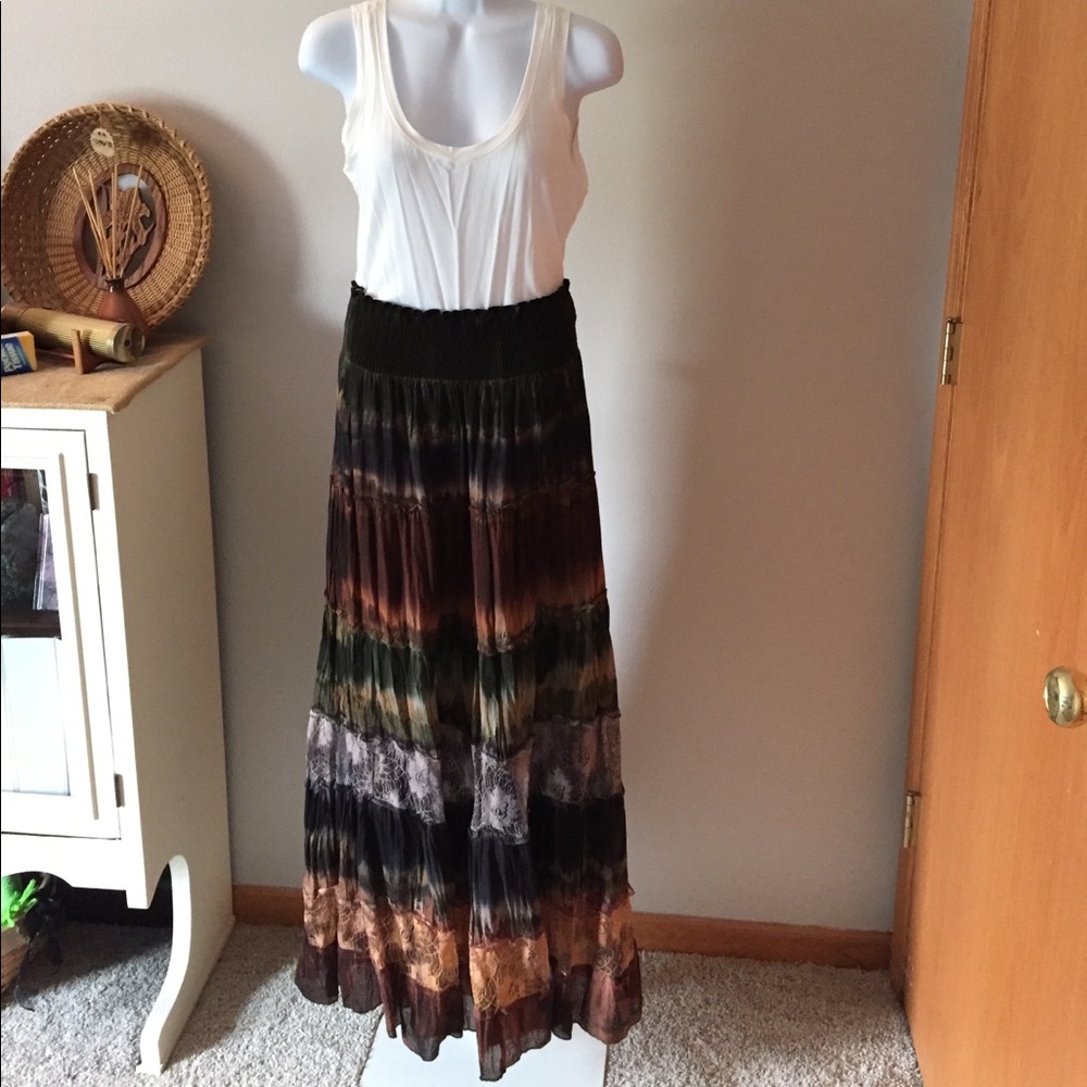 Daytrip long multicolored skirt